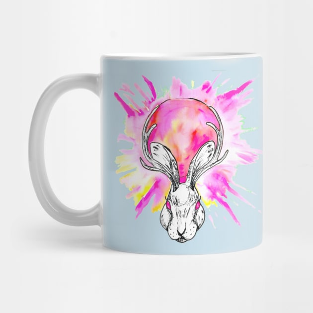 Sunrise Jackalope by Art of V. Cook